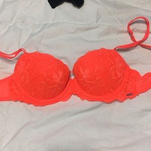 PINK lace date night bra